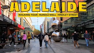 Download the video "Adelaide City Walk: Rundle Mall & Hindley Street Tour Sep 2025 [4K]"