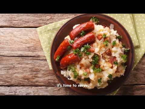 "Dutch Flavor in 5 Minutes! Making Stamppot (mashed potato with vegetables) Dutch Style "