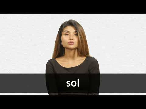 How to pronounce SOL in Latin American Spanish