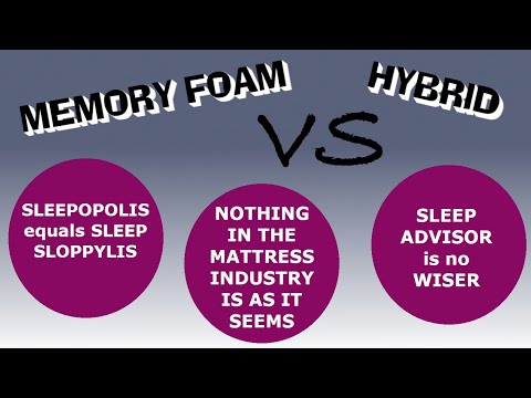 Memory Foam Mattress vs Hybrid Mattress - Which is Best? - Definitive Information