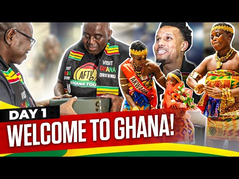 Welcome To Ghana! SCENES In Partey's Home Country | AFTV Ghana Tour Day 1