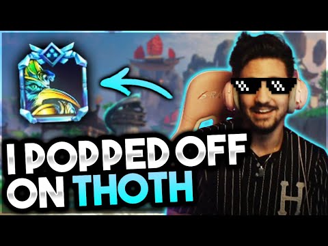 I SOLO QUEUED AND WAS FORCED TO FRAG! - Ranked Joust - Smite