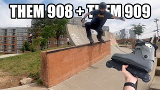 Them 908 CommunitE with Them 909 Cuffs // Aggressive Inline Skating