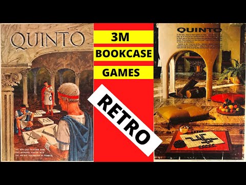 Retro REVIEW of 'Quinto' a Wonderful 3M Math Scrabble Game