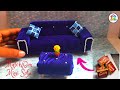 Matchbox Craft Diy Mini Sofa From Matchbox How To Make Sofa With Matchbox Barbie Stuff