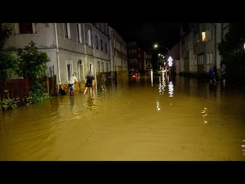 Nr. 5 in 2021: Hofer Land unter Wasser: Über 1.100 Rettungskräfte im Einsatz