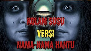 Download lagu LAGU KOLAM SUSU VERSI NAMA-NAMA HANTU | musik parodi mp3