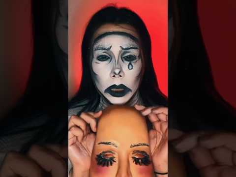 Makeup inspired by social media! #sfx  #sfxmakeup #socialmedia #tiktok #shorts #creativemakeup #mua