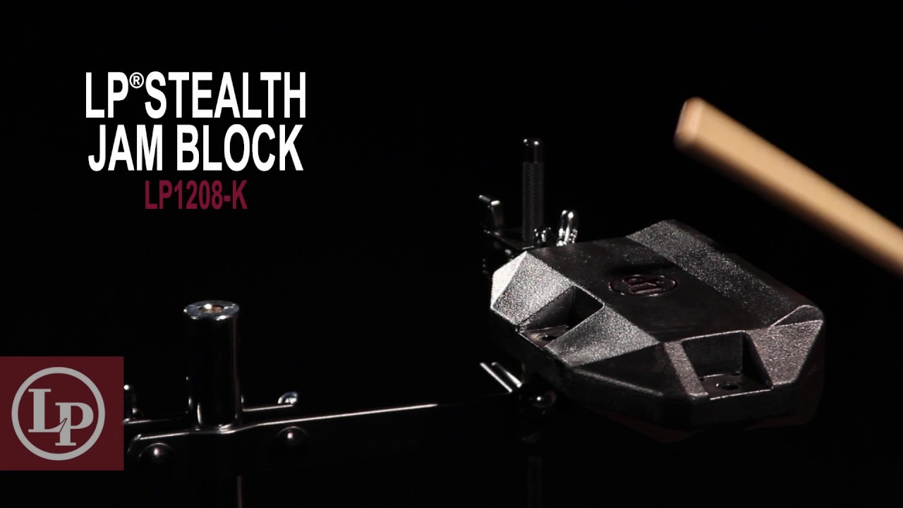 LP Stealth Jam Block w/Mount Bracket (LP1208-K)
