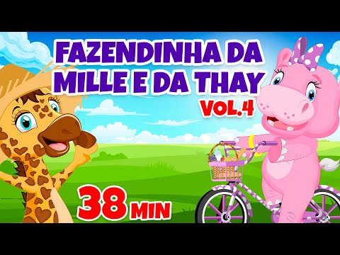 Fazendinha da Mille e Thay Vol. 4 - Giramille 38 min | Desenho Animado Musical