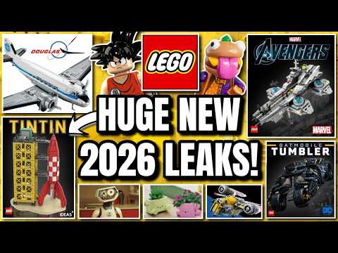 NEW LEGO LEAKS! (Icons, Ideas, Marvel, Promos & MORE!)