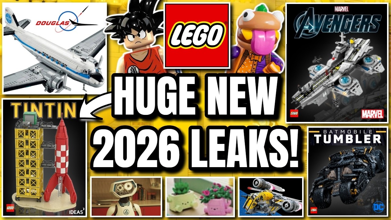NEW LEGO LEAKS! (Icons, Ideas, Marvel, Promos &amp; MORE!)