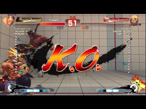 SSF4 AE PSN Online Deejay(TheKraken101) vs Gouken(Redwolfx)