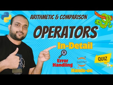 Master Arithmetic Comparison Operators With Error Handling In Python Arn Analytics