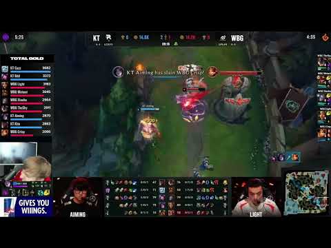 LS reacts to KT Bdd neeko play