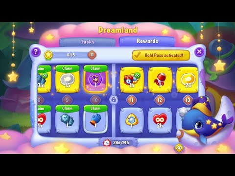 @Fishdom Win Strikes Level 6288 - Super Hard Level 6290, Dolphin Event Level 10 Unlocked