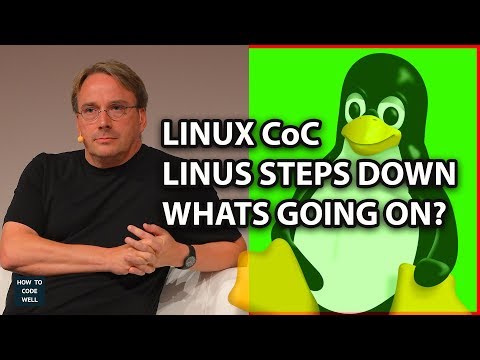 Linus Steps Down Linux Gets a Code Of Conduct - What is Going On?