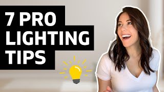 7 EASY & FREE Ways to Improve LIGHTING in your Videos