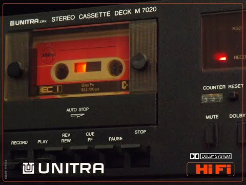UNITRA ZRK - magnetofon M-7020 - silnik główny