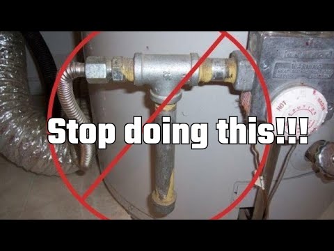 If you install gas piping, don't do this!!!