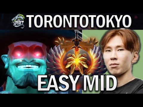 SPIRIT.TORONTOTOKYO STORM SPIRIT - EASY MID - DOTA 2 7.30 GAMEPLAY