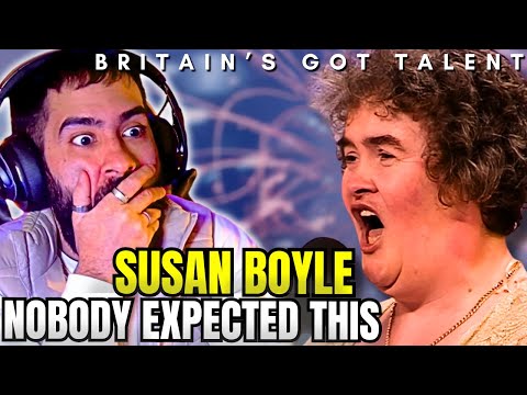 SUSAN BOYLE Caught Me OFF GUARD! I Dreamed a Dream | Britain's Got Talent (REACTION)