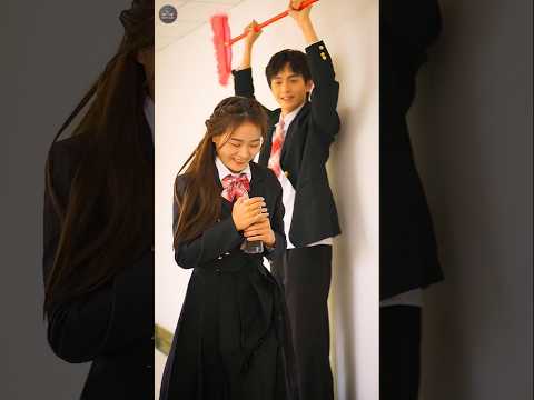 Lucky Got Punish For Filling Anjali's Bottle ~ Lucky Love Anjali True School Love Story 😍💞| #love