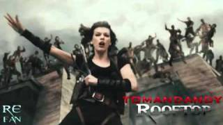 Resident Evil Afterlife Tomandandy soundtrack 21 Rooftop