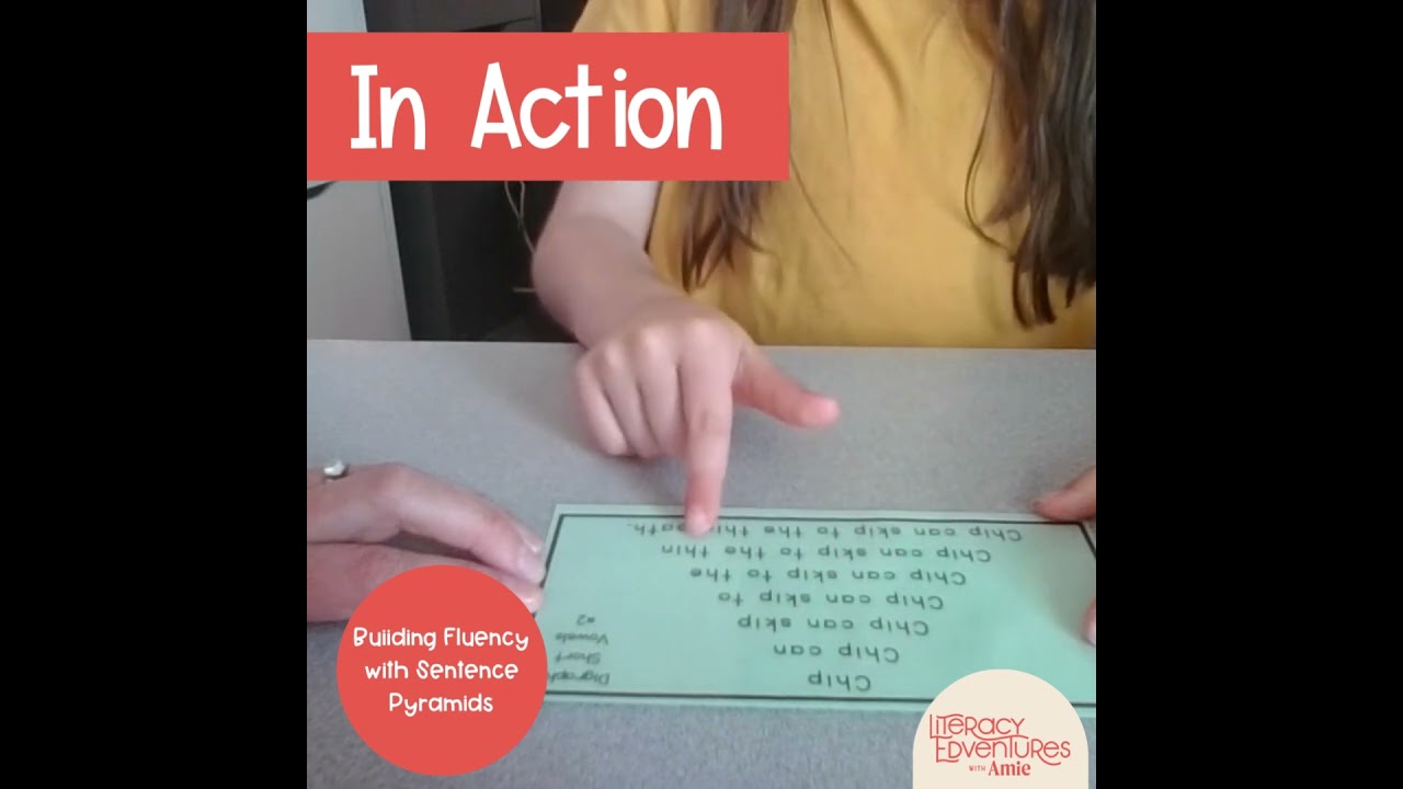 Build Fluency with Sentence Pyramids