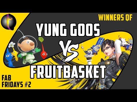 FABF2 Singles: SSB Wii U - WQF - Yung Goos vs FruitBasket