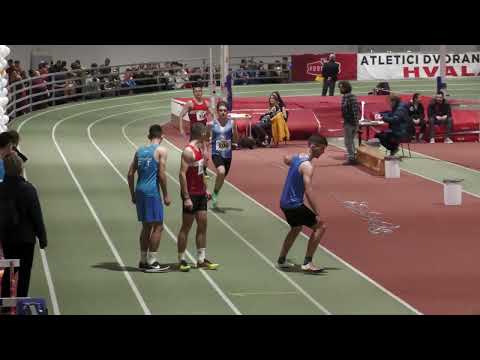4x200m SENIORI [M], I. skupina - Dvoransko prvenstvo Hrvatske u štafetama 2024