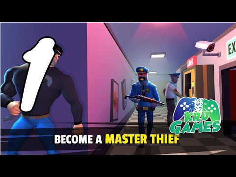 Robbery Madness 2: Stealth Master Thief Simulator Gameplay Walkthrough #1 (Android, IOS)