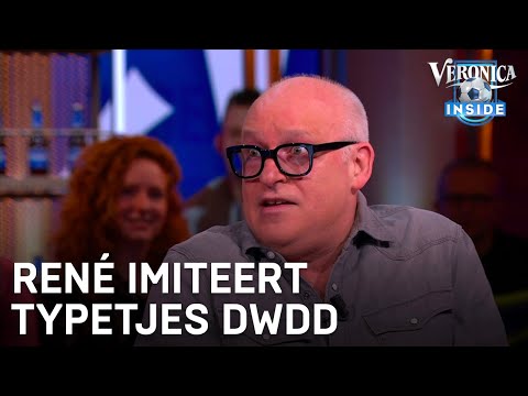 René imiteert typetjes De Wereld Draait Door | VERONICA INSIDE