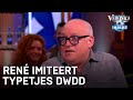 René imiteert typetjes De Wereld Draait Door | VERONICA INSIDE