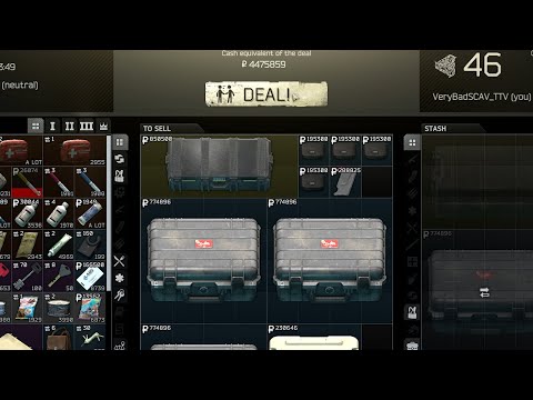 Selling All Cases for 100 Million Scav Case - ESCAPE FROM TARKOV 12.12 EFT