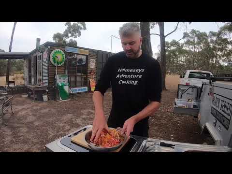 Holmeseys Adventure Cooking My Aussie Mixed Grill