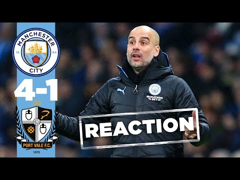Manchester City 4-1 Port Vale (The Emirates FA Cup...
