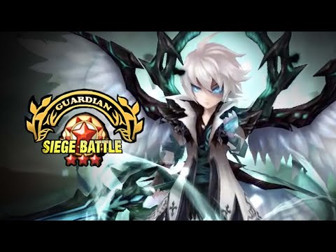 Beating a base full of Artamiel & Zeratu Defenses in a G3 Siege Battle! - Summoners War