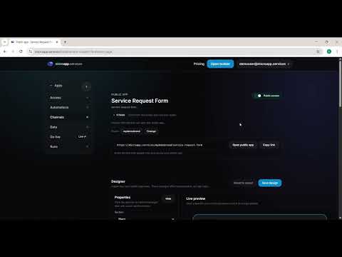 microapp.services 공식 영상 미리보기