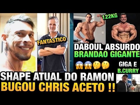 RAMON BUGOU CHRIS ACETO COM SHAPE ATUAL - BRANDÃO IMPRESSIONA COM 122KG - DABOUL VINDO COM TUDO