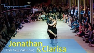 Jonathan Saavedra and Clarisa Aragon in Lodz Tango Salon 2017