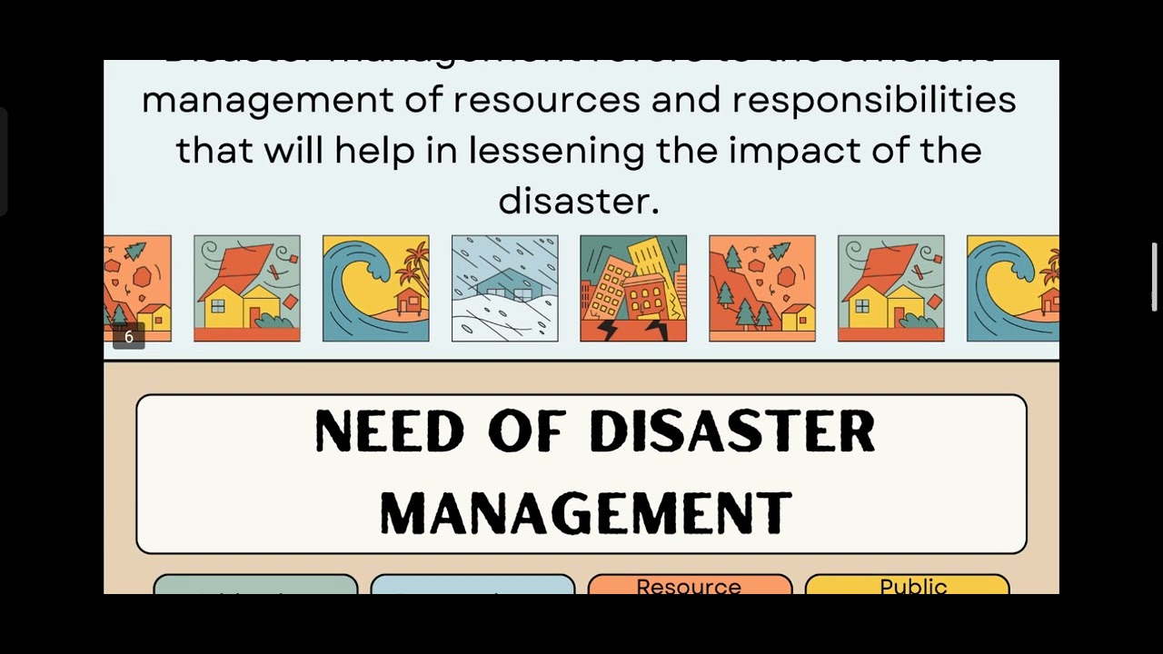 PPT on disaster management
