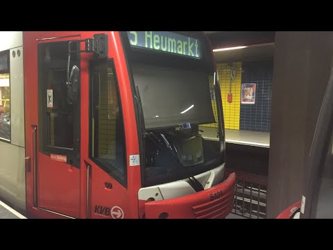 KVB 5211 5121 mitfahrt Linie 5 IKEA Am Butzweilerhof bis Iltisstr