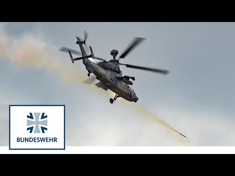 Schnell und präzise | Kampfhubschrauber Tiger schießt scharf | Bundeswehr