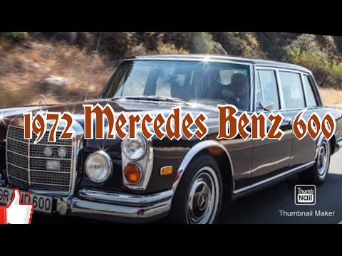 Mercedes Benz 1972 600 Compressor