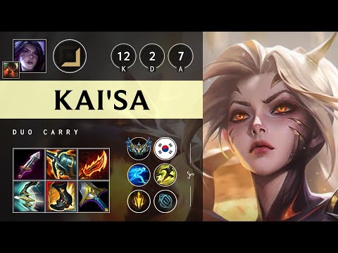 Kai'Sa ADC vs Jhin - KR Challenger Patch 25.13