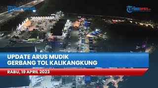 LIVE: Pantauan Udara di Gerbang Tol Kalikangkung, Sistem One Way Mulai Diberlakukan