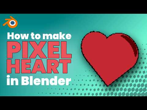 Blender: 3D to 2D Pixel Art Tutorial thumbnail