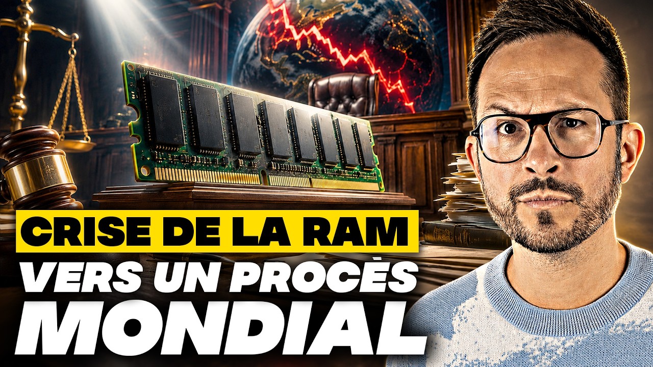 CRISE de la RAM ⚠️ Samsung, SK Hynix et Micron visés par un PROCÈS !!! RAMpocalyspe