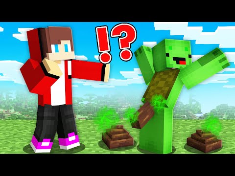 JJ Pranked Mikey in Minecraft Challenge - Maizen Mikey and JJ